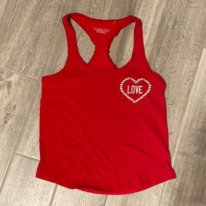 Victoria’s Secret red tank top